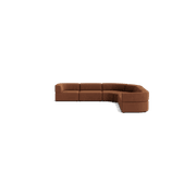 Stretch Large Angled Corner Sofa - Corduroy Cocoa gallery detail image