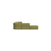 Stretch Open Corner Sofa - Fossil Eucalyptus gallery detail image