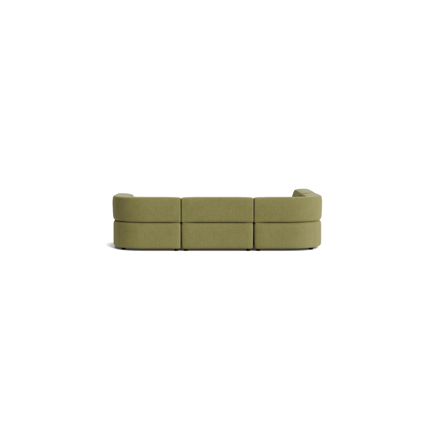 Stretch Open Corner Sofa - Fossil Eucalyptus gallery detail image