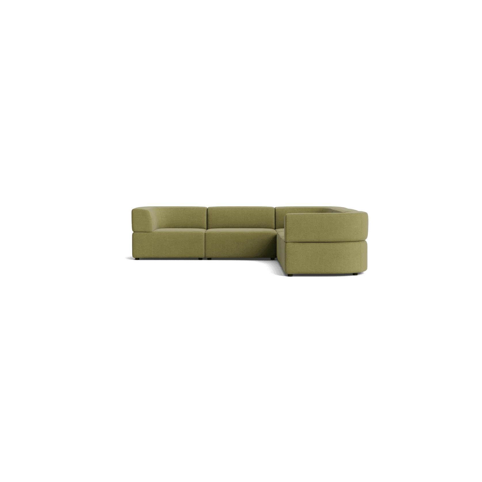 Stretch Corner Sofa - Fossil Eucalyptus gallery detail image