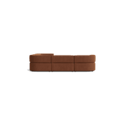 Stretch Corner Sofa - Corduroy Cocoa gallery detail image