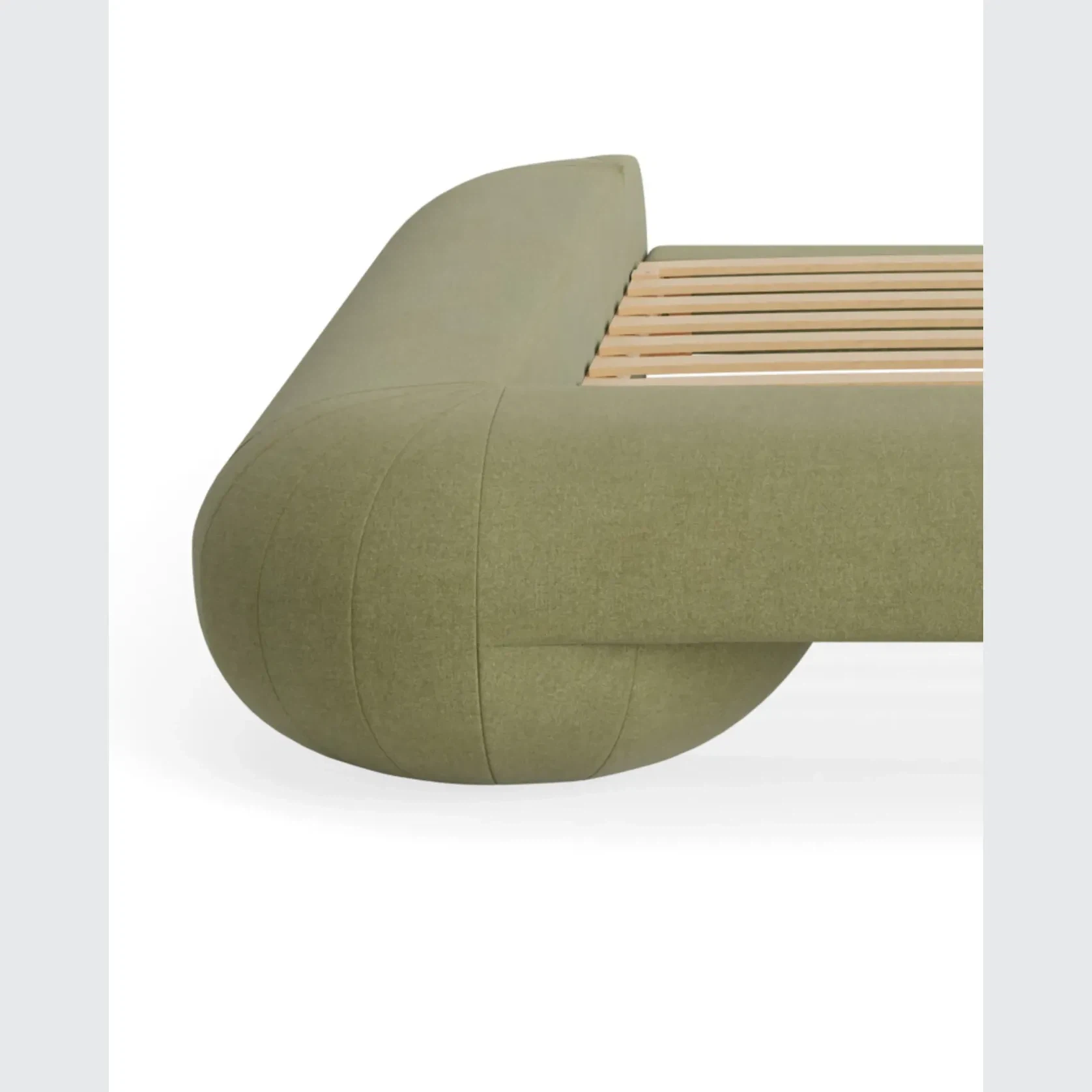 Lune King Bed - Fossil Eucalyptus gallery detail image