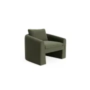 Crest Armchair - Eden Leaf gallery detail image