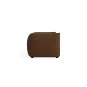 Muro 3 Seater Sofa - Fossil Chocolate gallery detail image