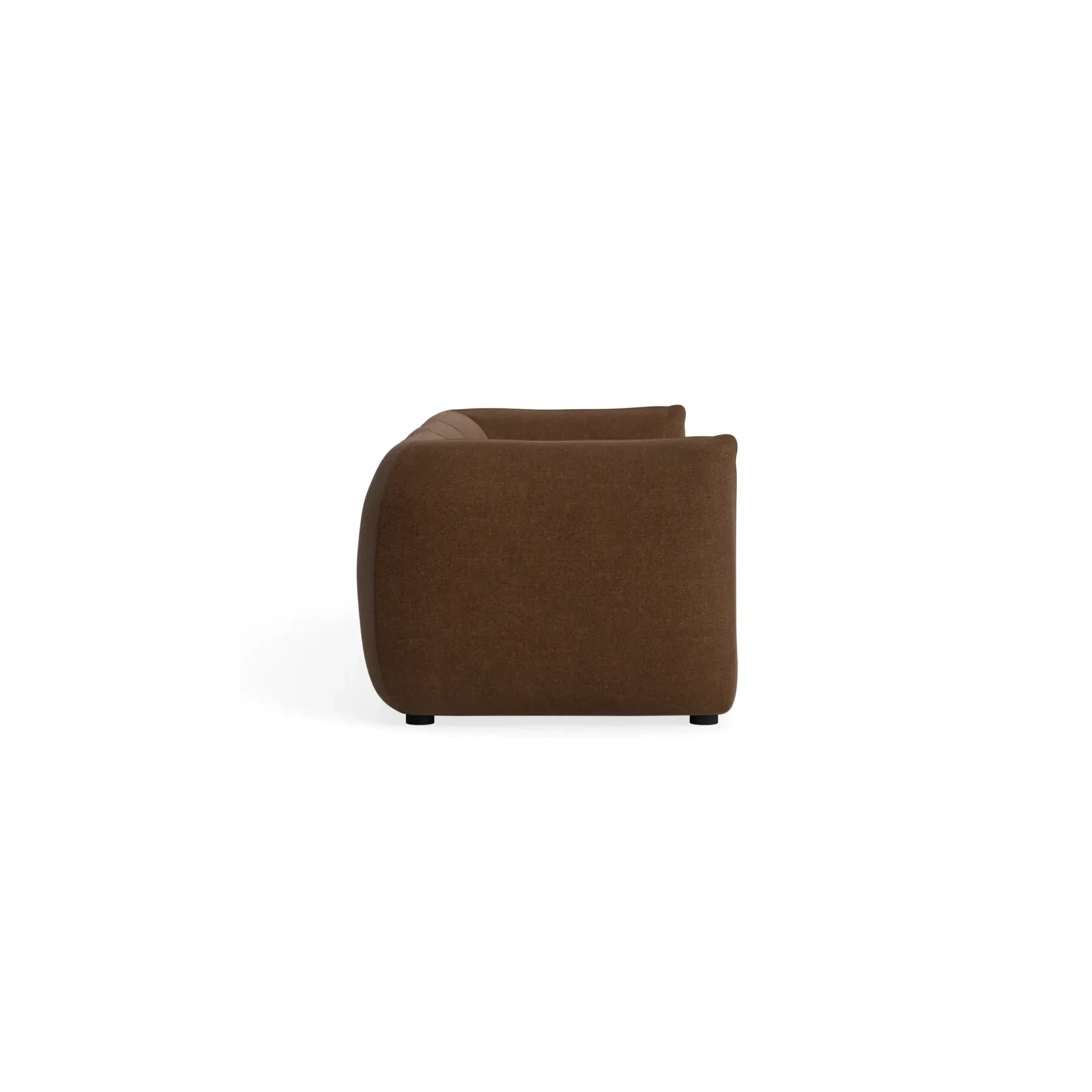 Muro 4 Seater Sofa - Fossil Chocolate gallery detail image