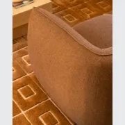 Muro 4 Seater Sofa - Fossil Chocolate gallery detail image