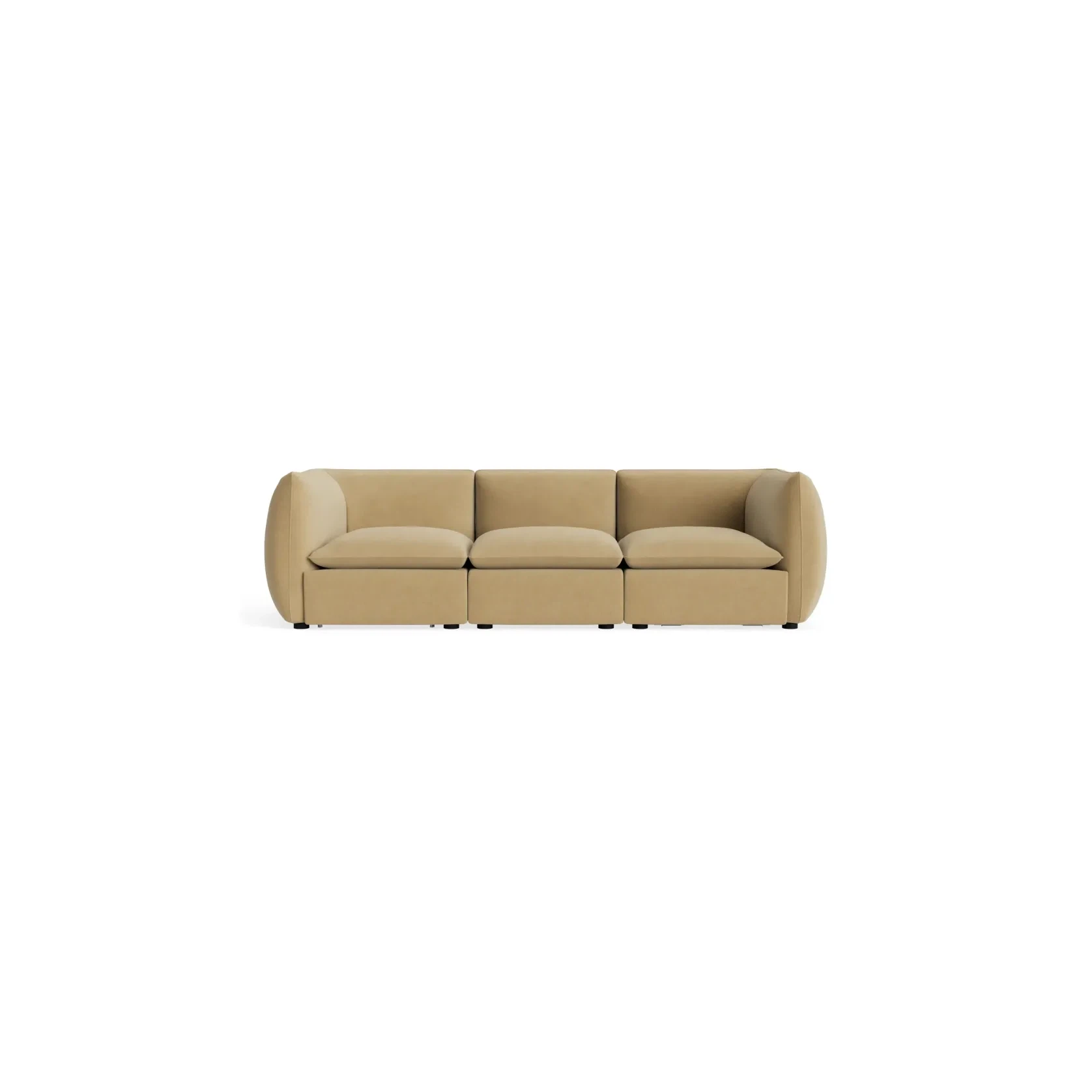 Muro 4 Seater Sofa - Silas Honey gallery detail image