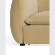 Muro 4 Seater Sofa - Silas Honey gallery detail image
