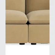 Muro 4 Seater Sofa - Silas Honey gallery detail image