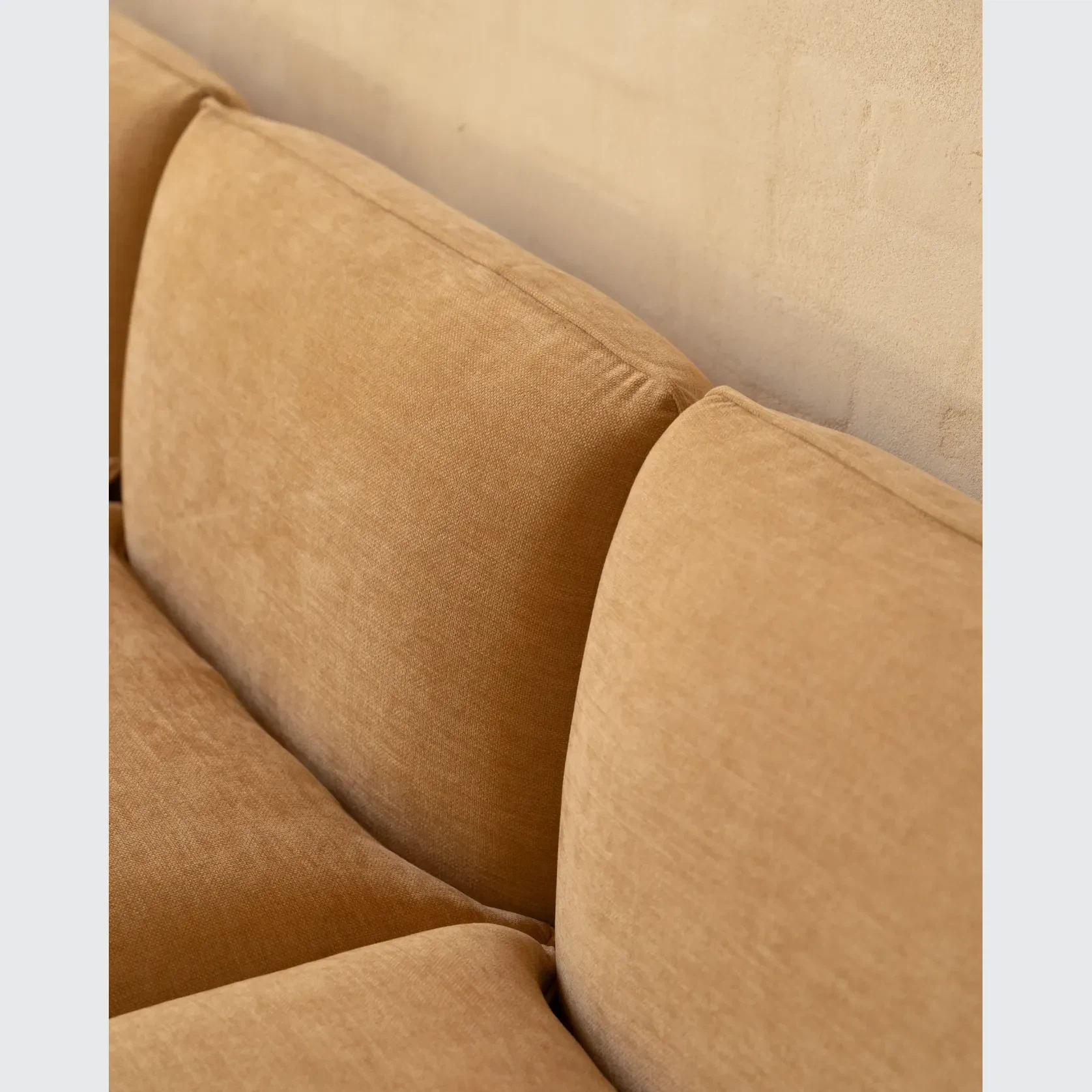 Muro 4 Seater Sofa - Silas Honey gallery detail image