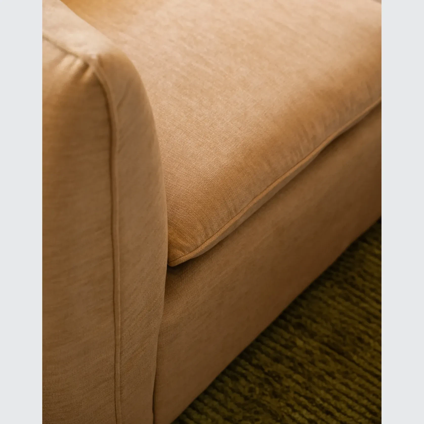 Muro 4 Seater Sofa - Silas Honey gallery detail image