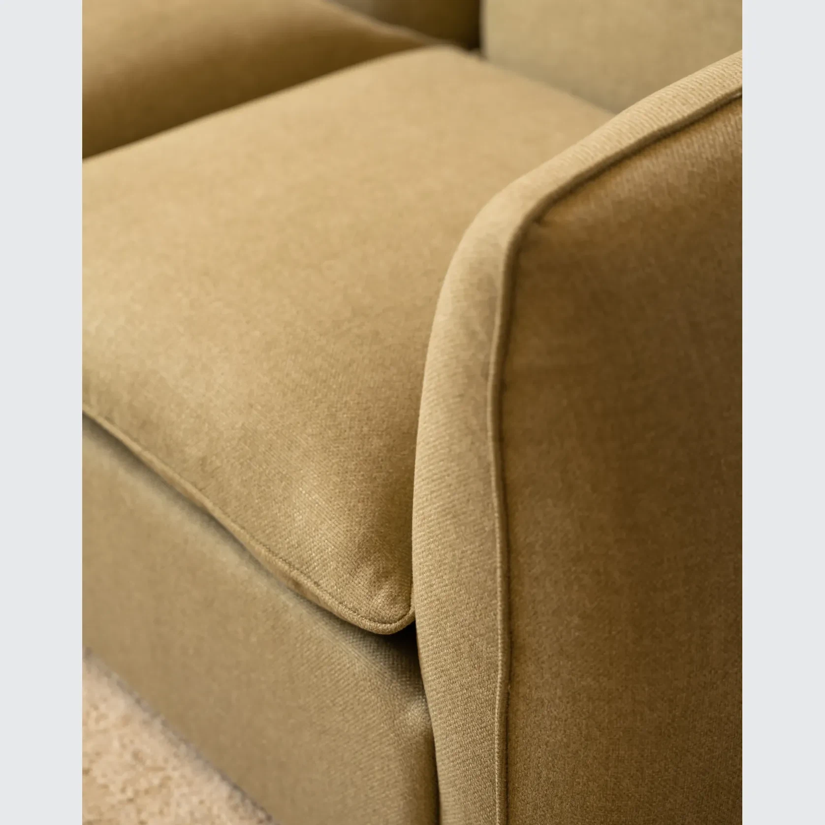Muro Corner Sofa - Fossil Eucalyptus gallery detail image