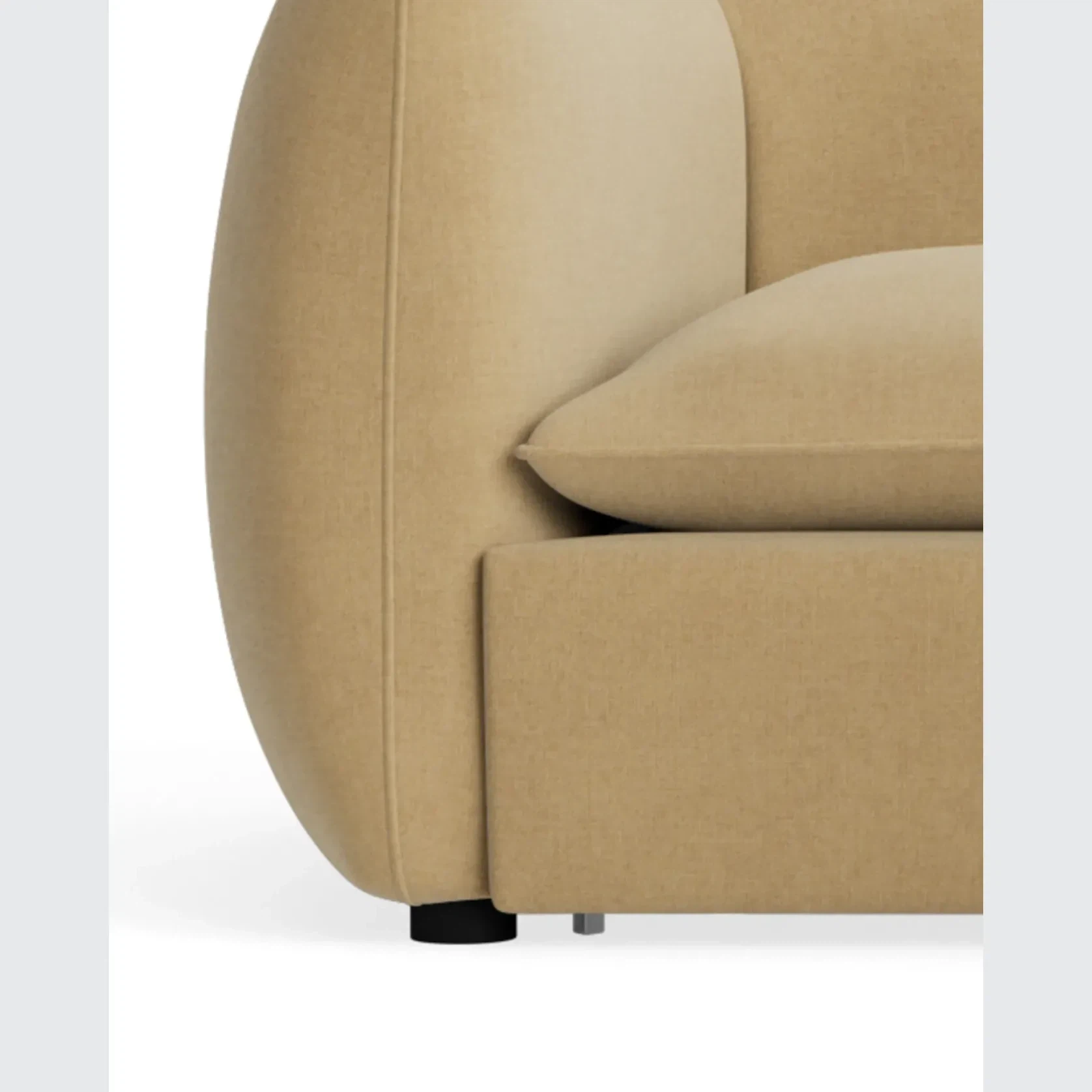 Muro Corner Sofa - Silas Honey gallery detail image