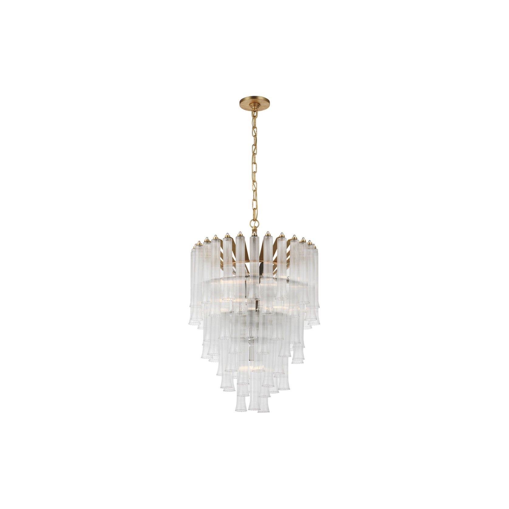 Visual Comfort Julie Neill Lorelei Small Waterfall Chandelier gallery detail image