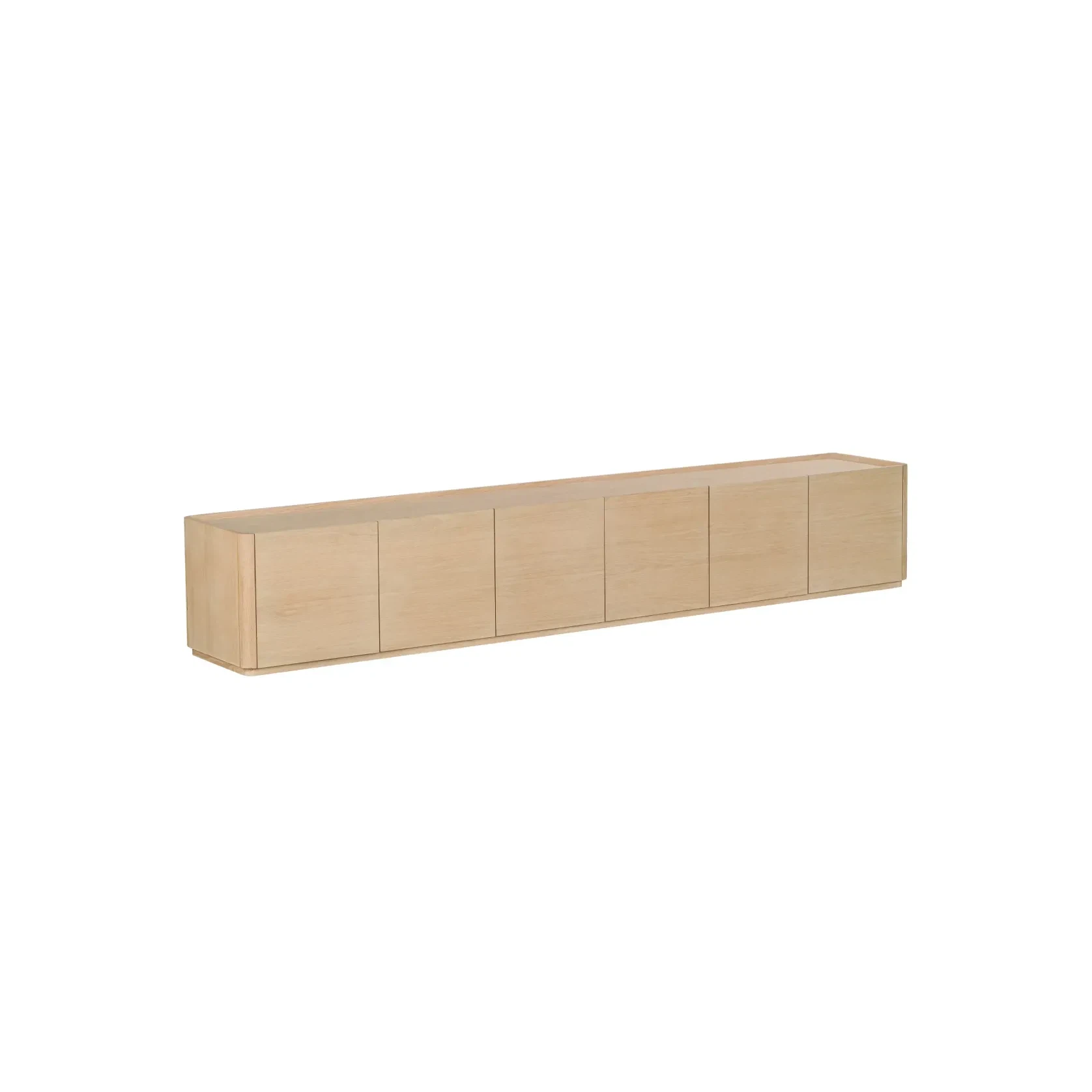 Trim Entertainment Unit 265cm - Oak gallery detail image