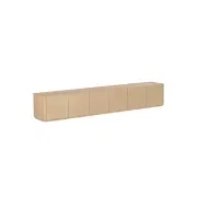 Trim Entertainment Unit 265cm - Oak gallery detail image
