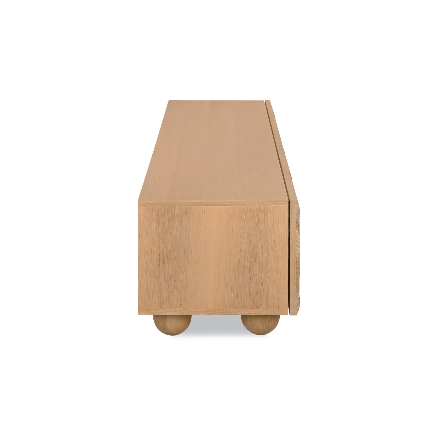 Flow Entertainment Unit 260cm - Oak gallery detail image