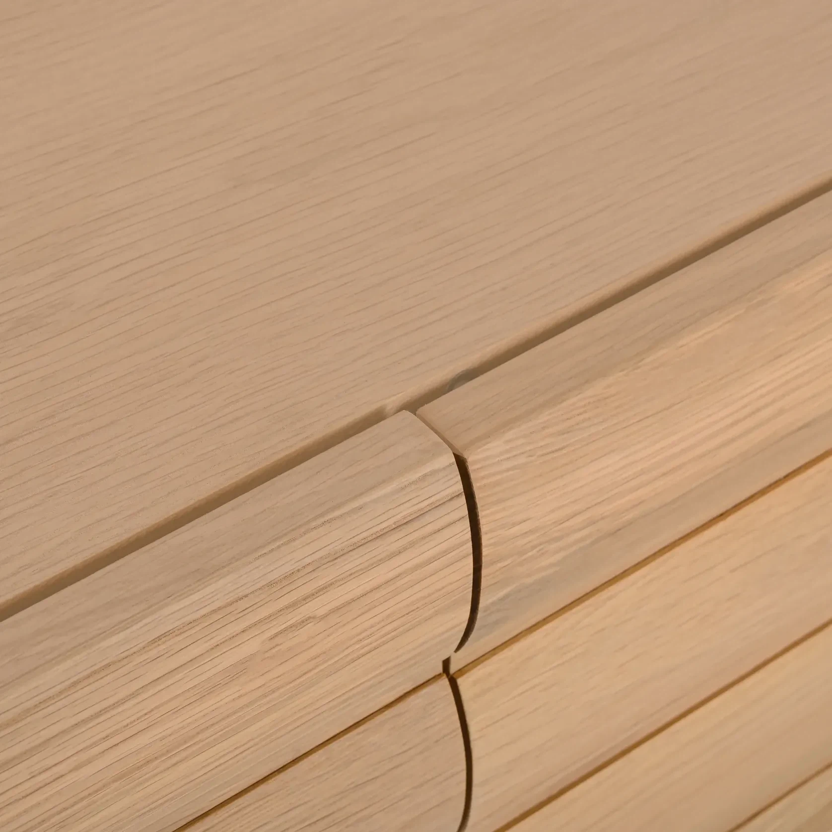 Flow Entertainment Unit 120cm - Oak gallery detail image