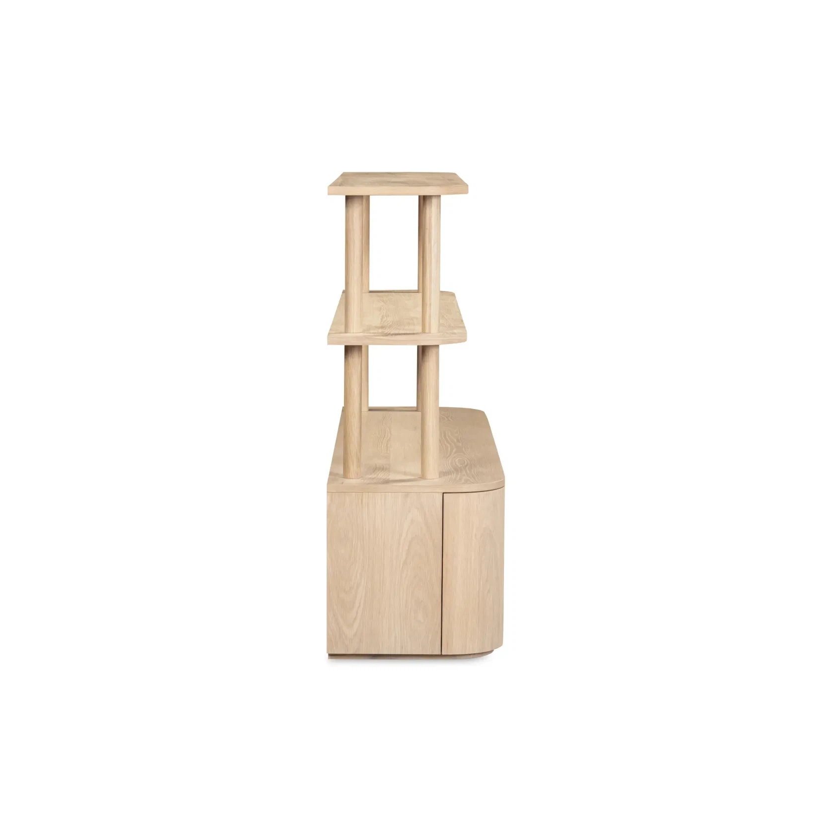 Breeze Shelving Unit Medium - Oak gallery detail image
