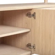 Breeze Shelving Unit Medium - Oak gallery detail image