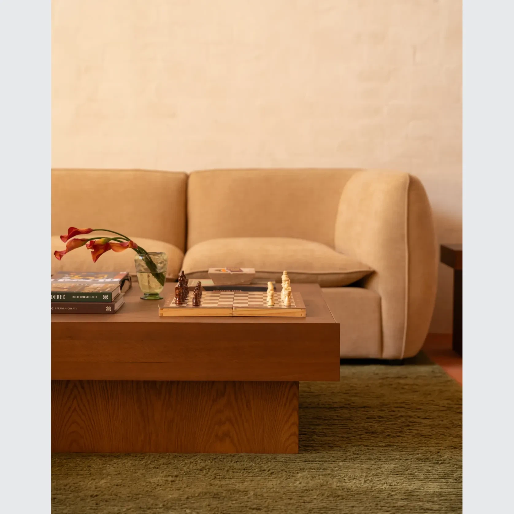 Check Coffee Table - Deep Oak gallery detail image