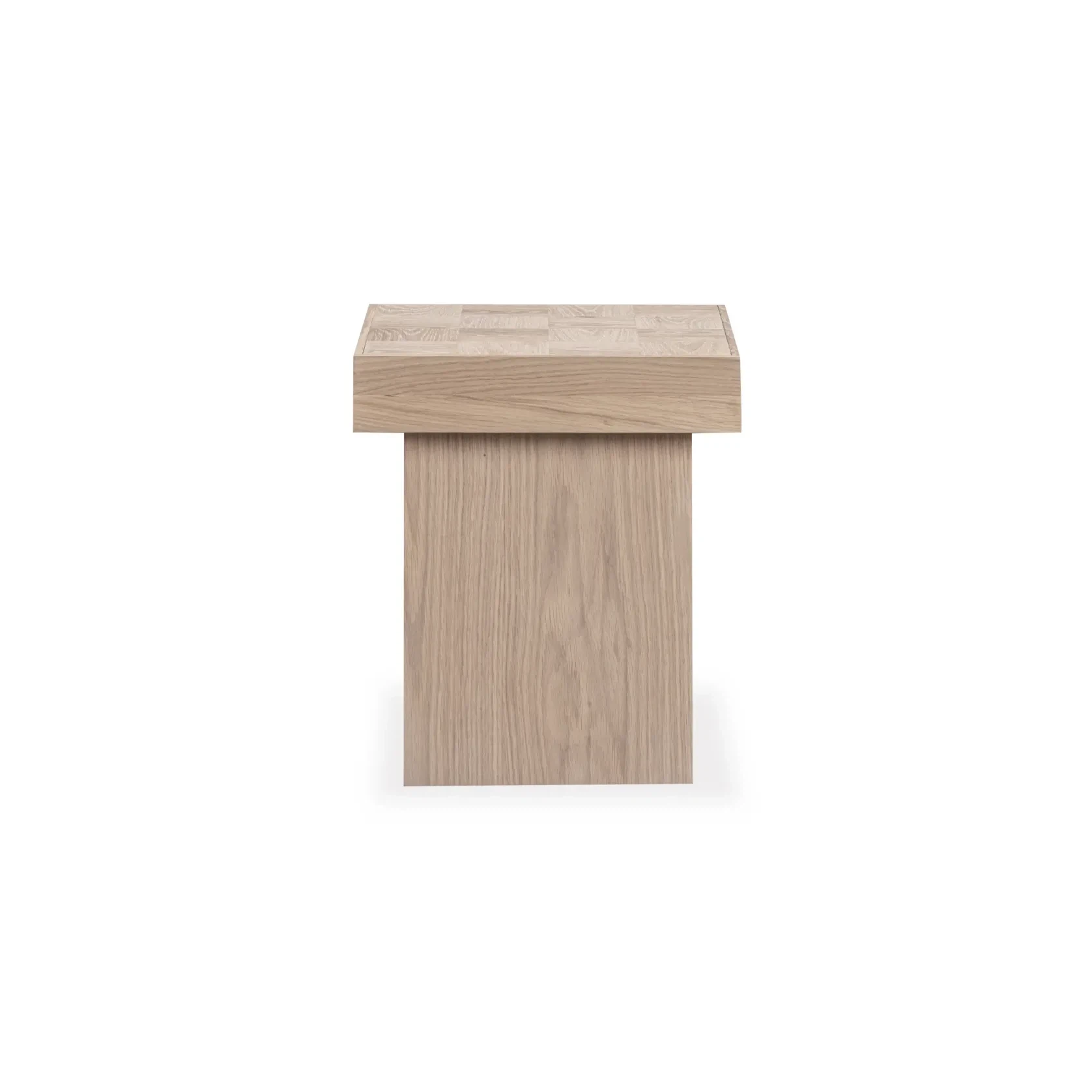 Check Side Table - Oak gallery detail image