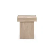 Check Side Table - Oak gallery detail image
