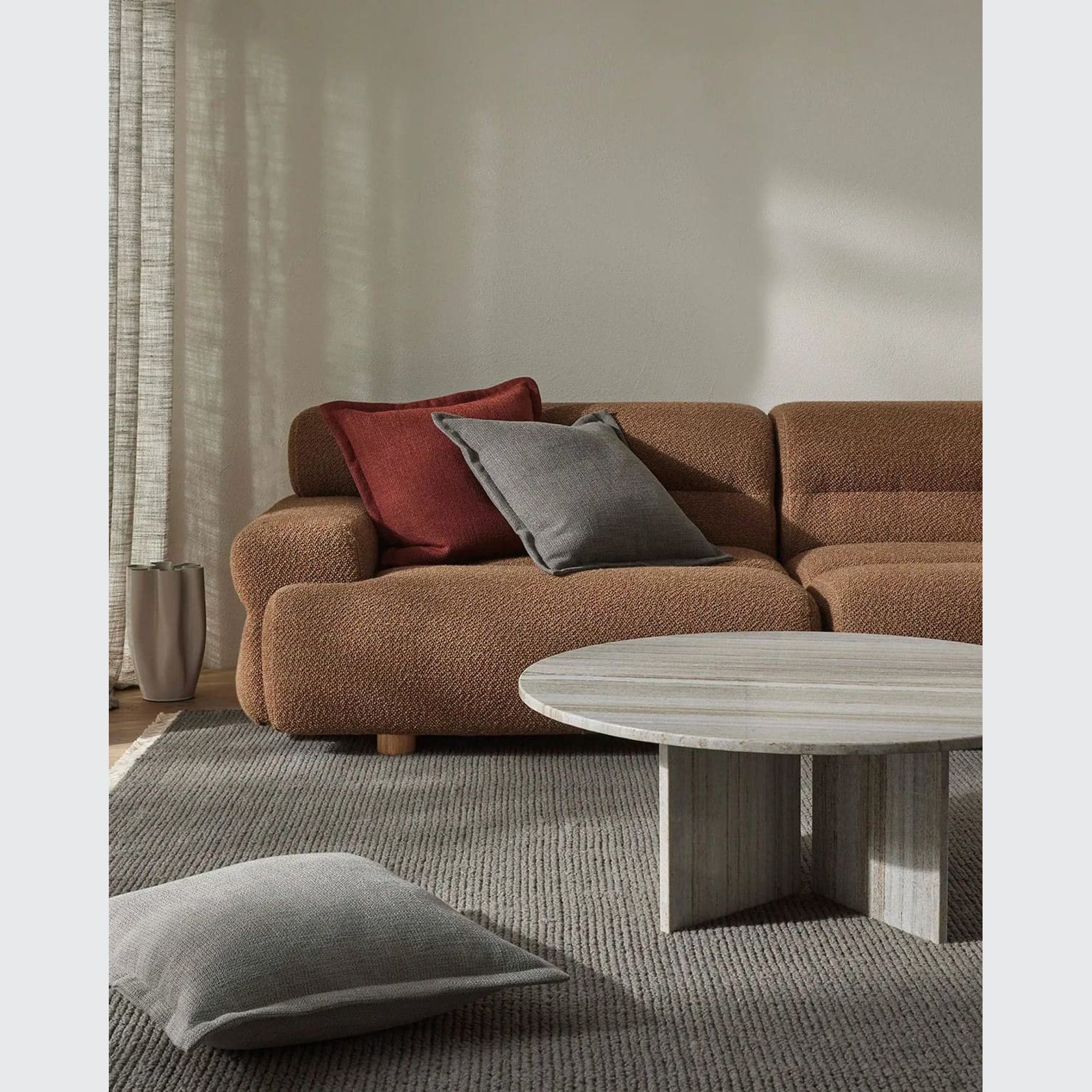 Weave Fabien 100% Wool Floor Rug - Echo gallery detail image