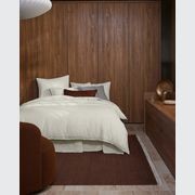 Weave European Linen Como Cushion - Henna | Three Sizes gallery detail image
