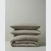 Ravello Linen Pillowcases - Pebble | Standard, King, or Euro gallery detail image