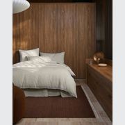 Ravello Linen Pillowcases - Savanna Pinstripe | Standard, King, or Euro gallery detail image