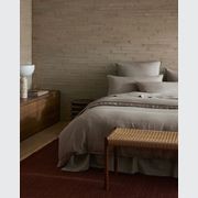 Ravello Linen Quilt Cover - Pebble | Weave Home gallery detail image