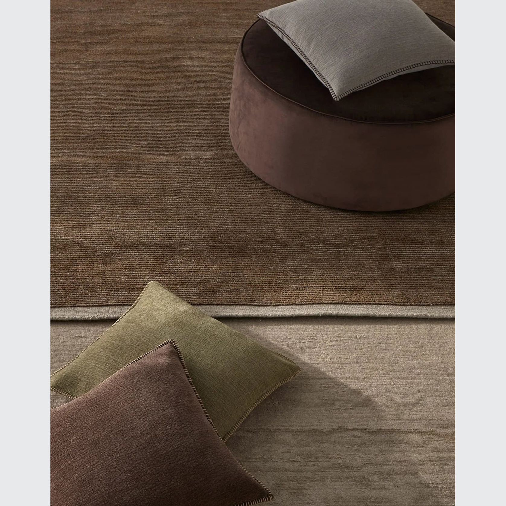 Weave Remo 100% NZ Wool Rug - Earth gallery detail image