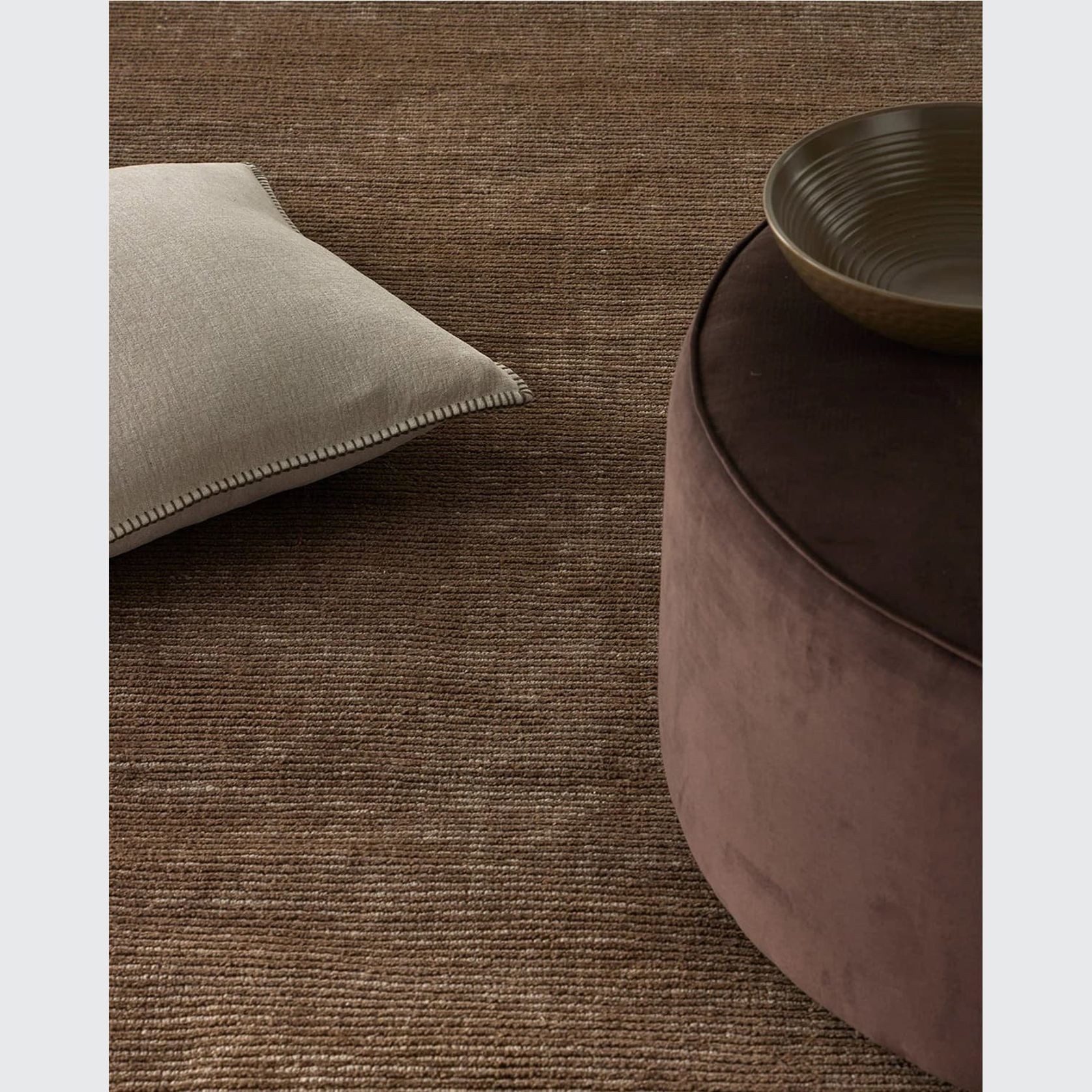 Weave Remo 100% NZ Wool Rug - Earth gallery detail image