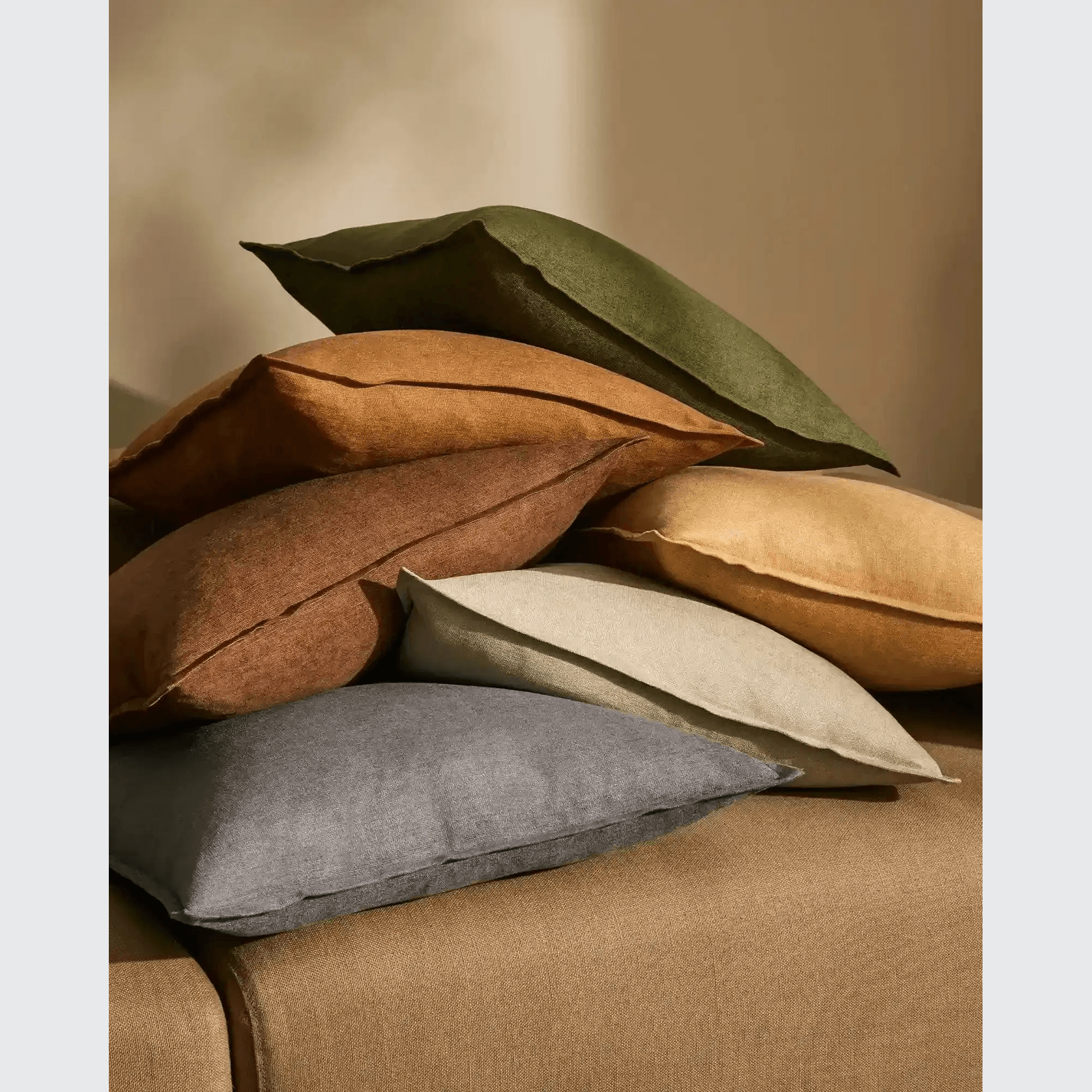 Weave Home Fiore Cushion - Nectar | Square and Lumbar gallery detail image