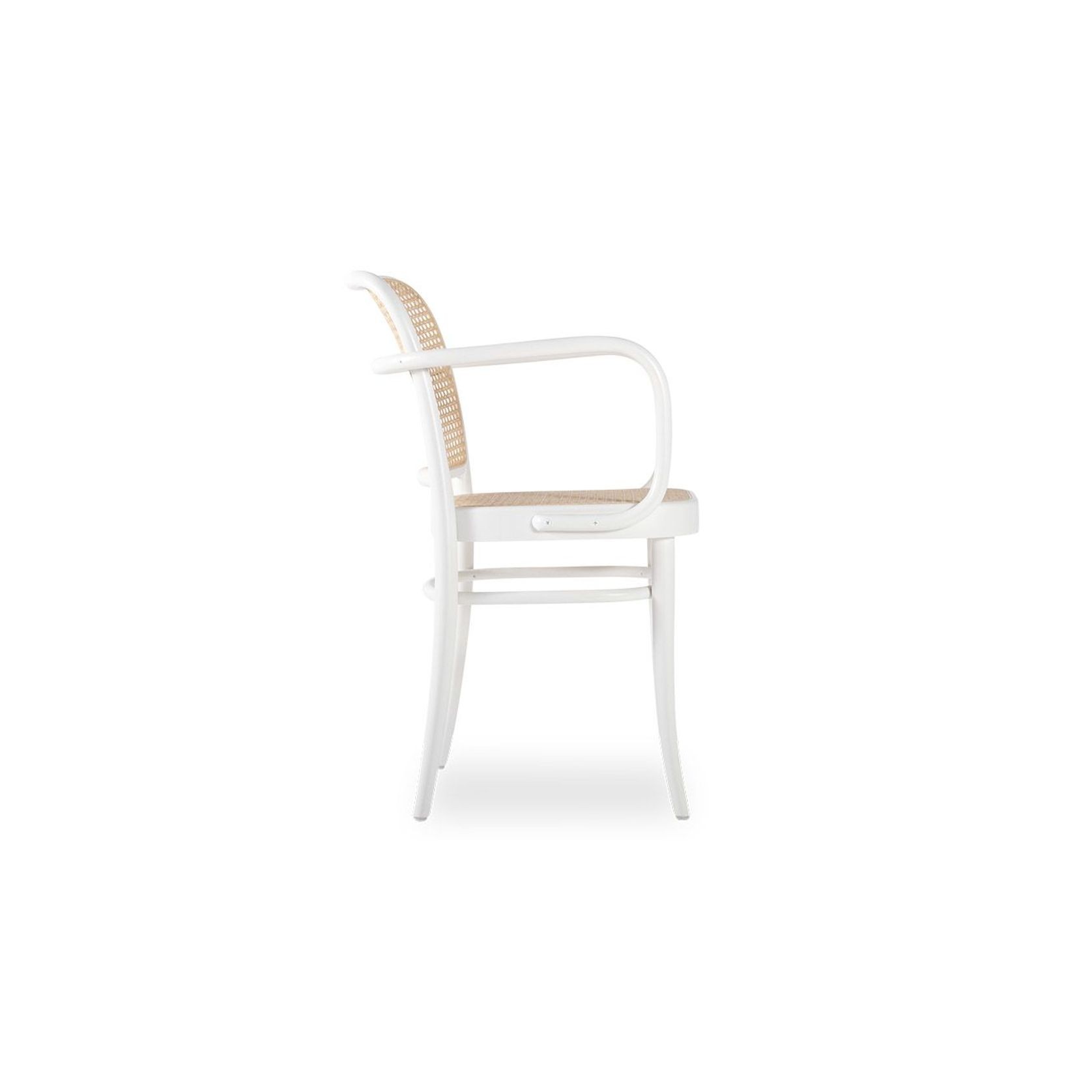 811 Hoffmann Armchair - White - by TON gallery detail image