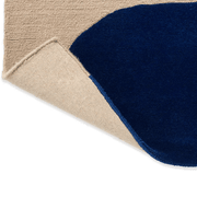 Marimekko Isot Kivet - Blue | 100% Wool Designer Floor Rug gallery detail image