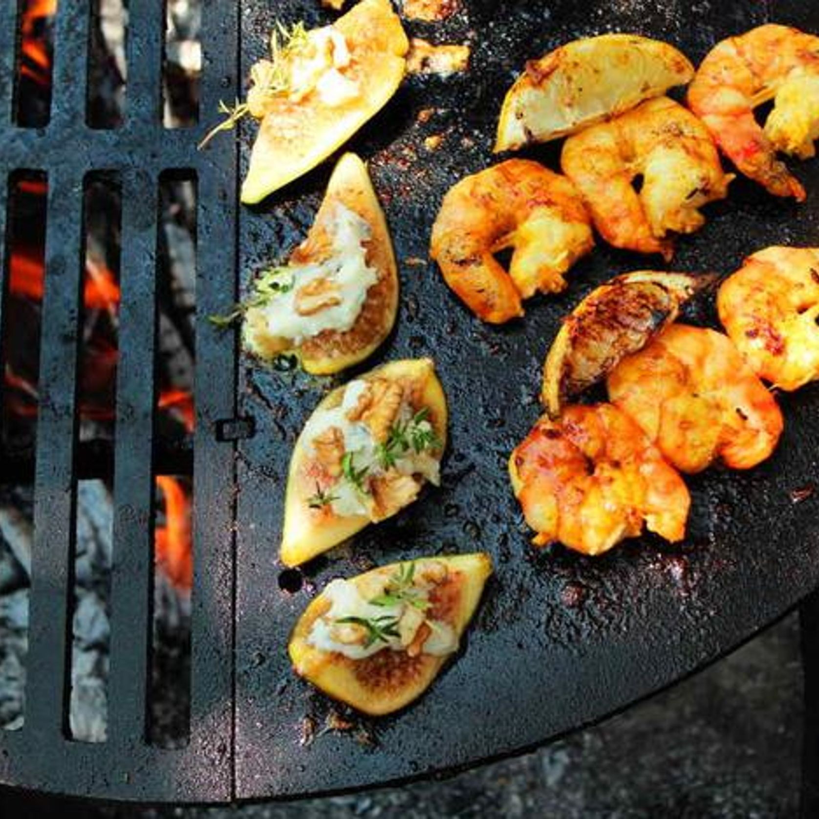 Barramundi BBQ Ring Grill & Goanna Fire Pit 65 & 80 cm gallery detail image
