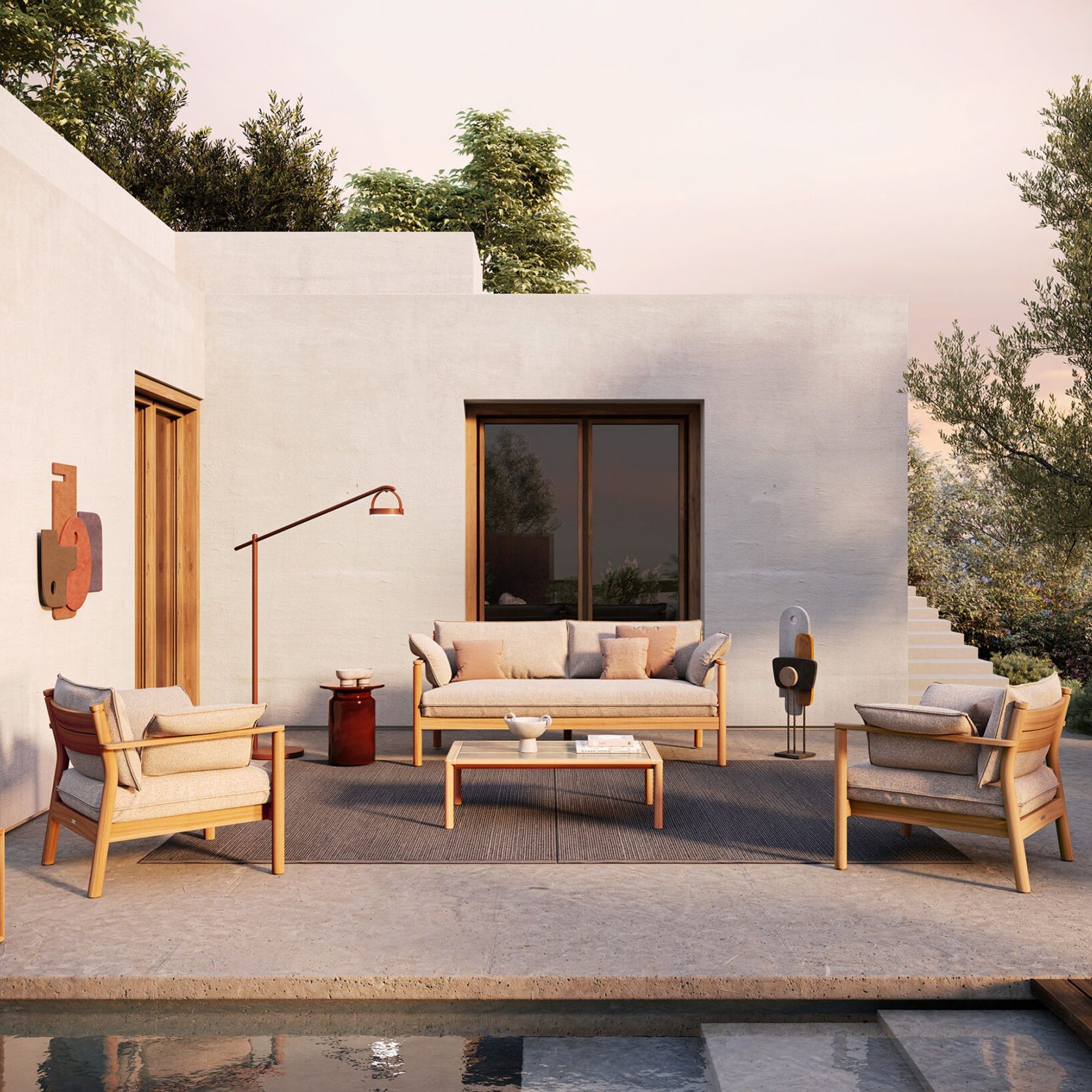 Panama Outdoor Sofa by Atmosphera gallery detail image