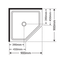 Aquero Corner Angle 900 gallery detail image