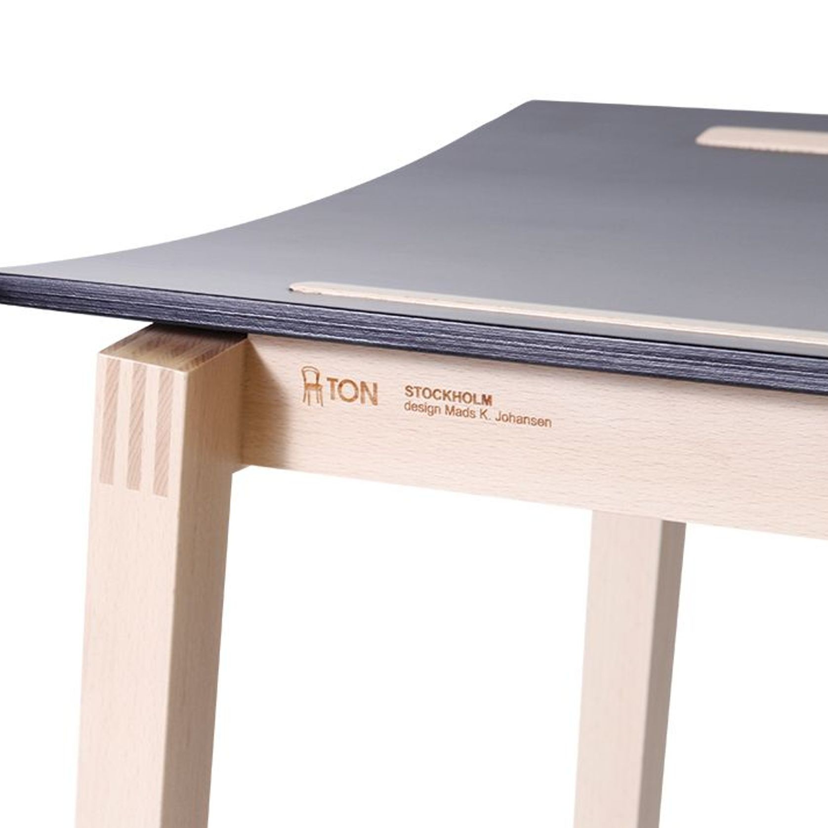 Stockholm Stool - Natural Legs - by TON gallery detail image