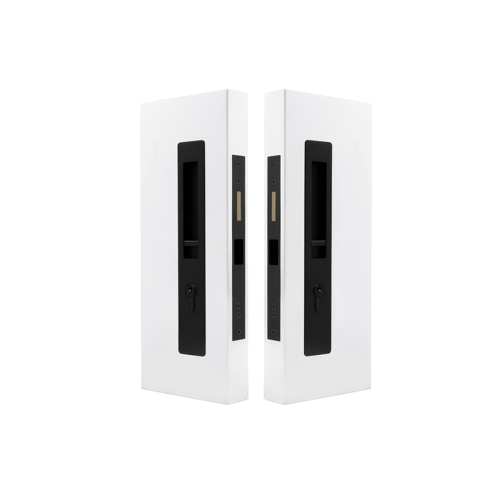 LUME - Locking Set - Integrated - 38-42mm Doors gallery detail image