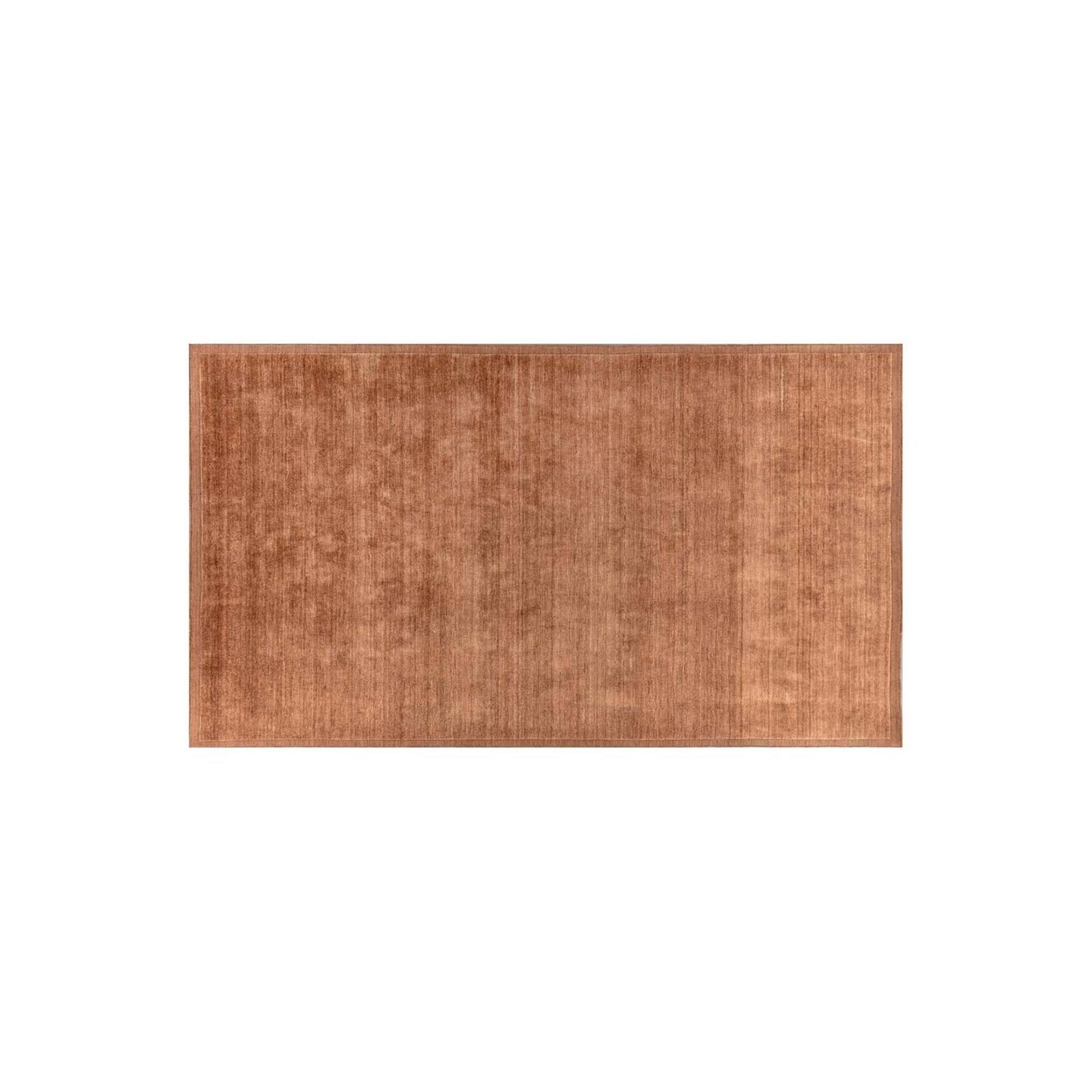 Soren Liv Bower Frame Rug - Rust gallery detail image