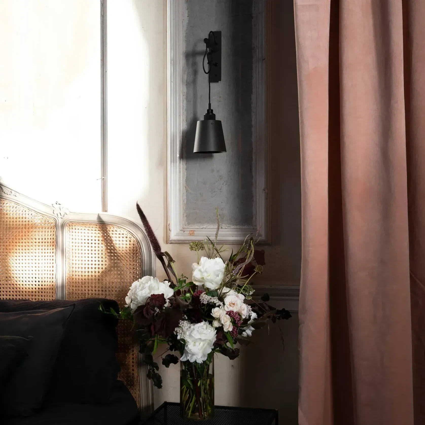Hooked Wall Light with Shade gallery detail image