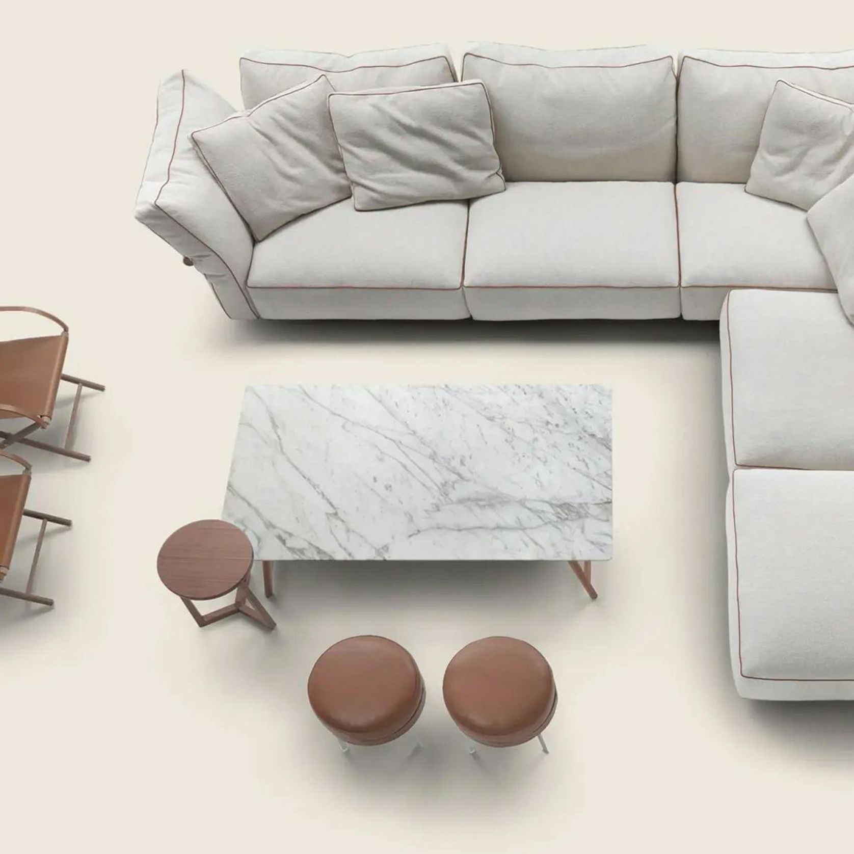 Camelot Sofa By Flexform gallery detail image