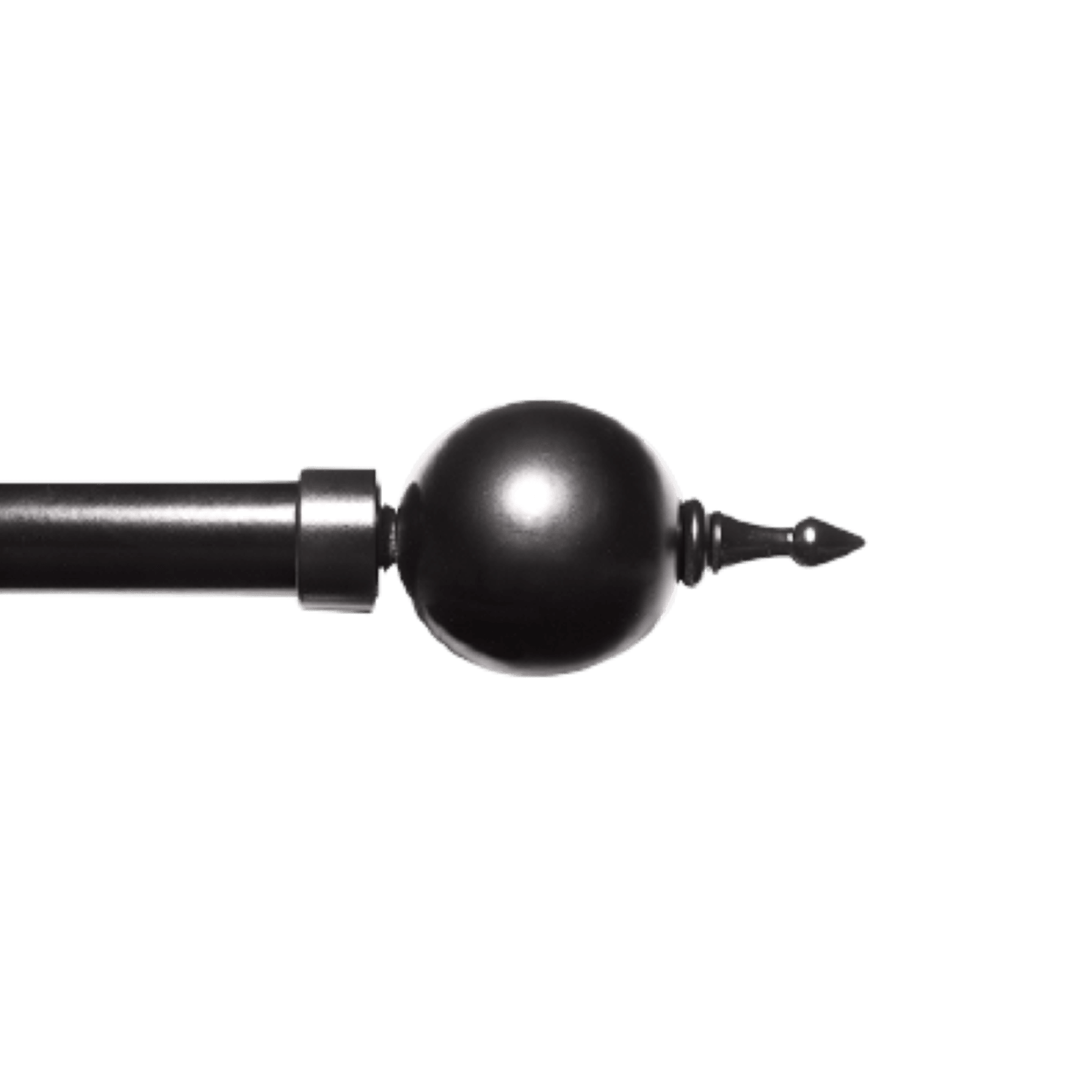 25mm Glide Curtain Rod System gallery detail image