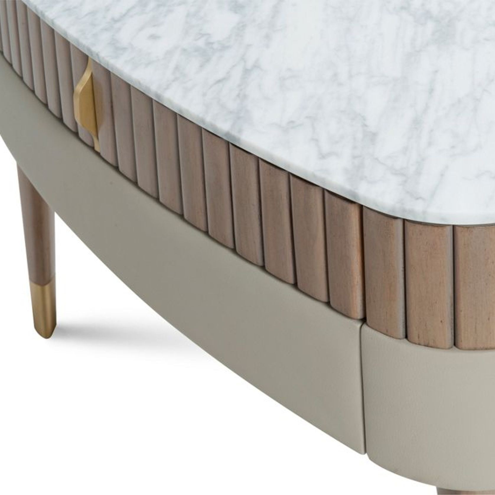 Eden-Rock Bedside Table 2 Drawers gallery detail image