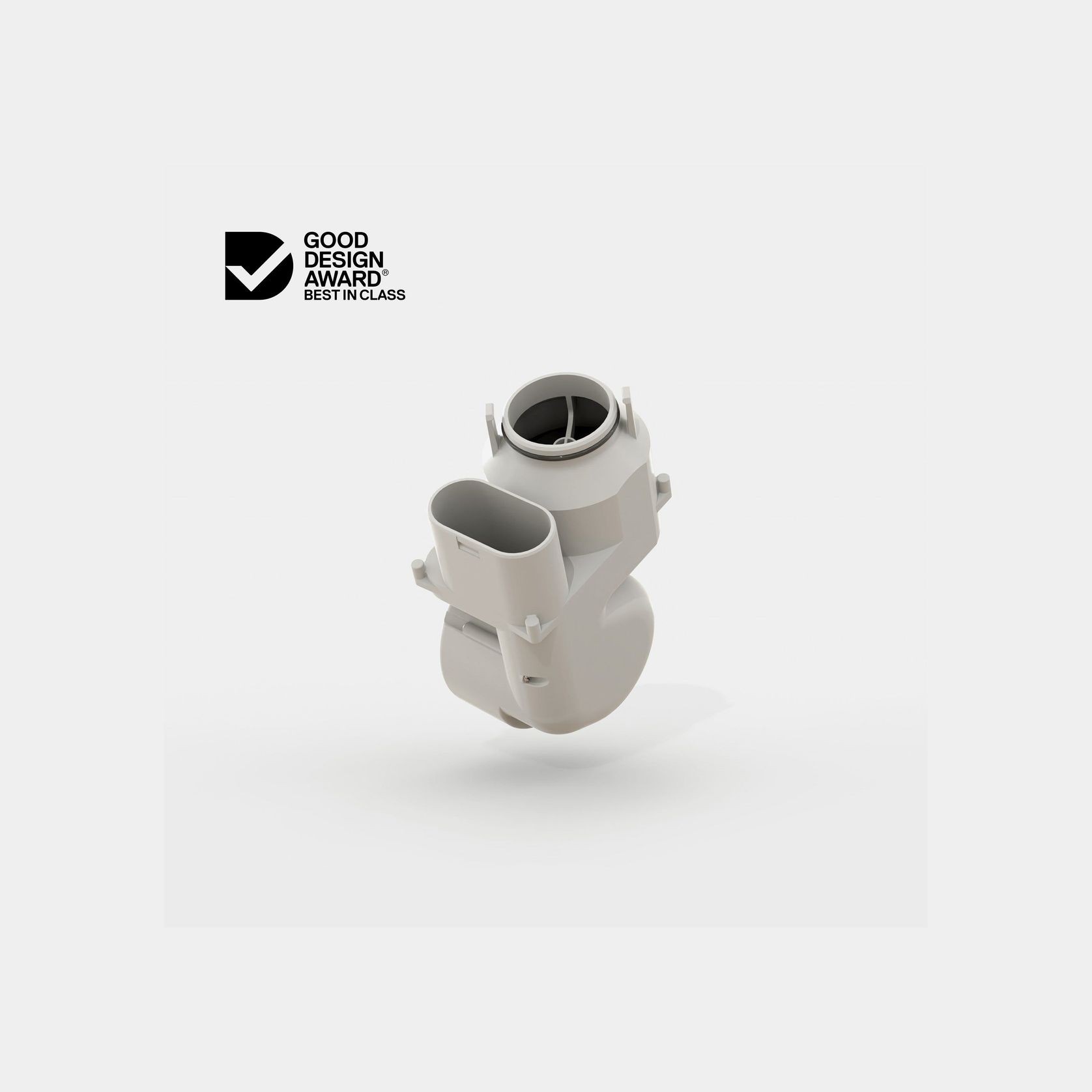Odourless by Expella with Caroma Invisi II In-wall Cistern for Floor Mount Pans gallery detail image