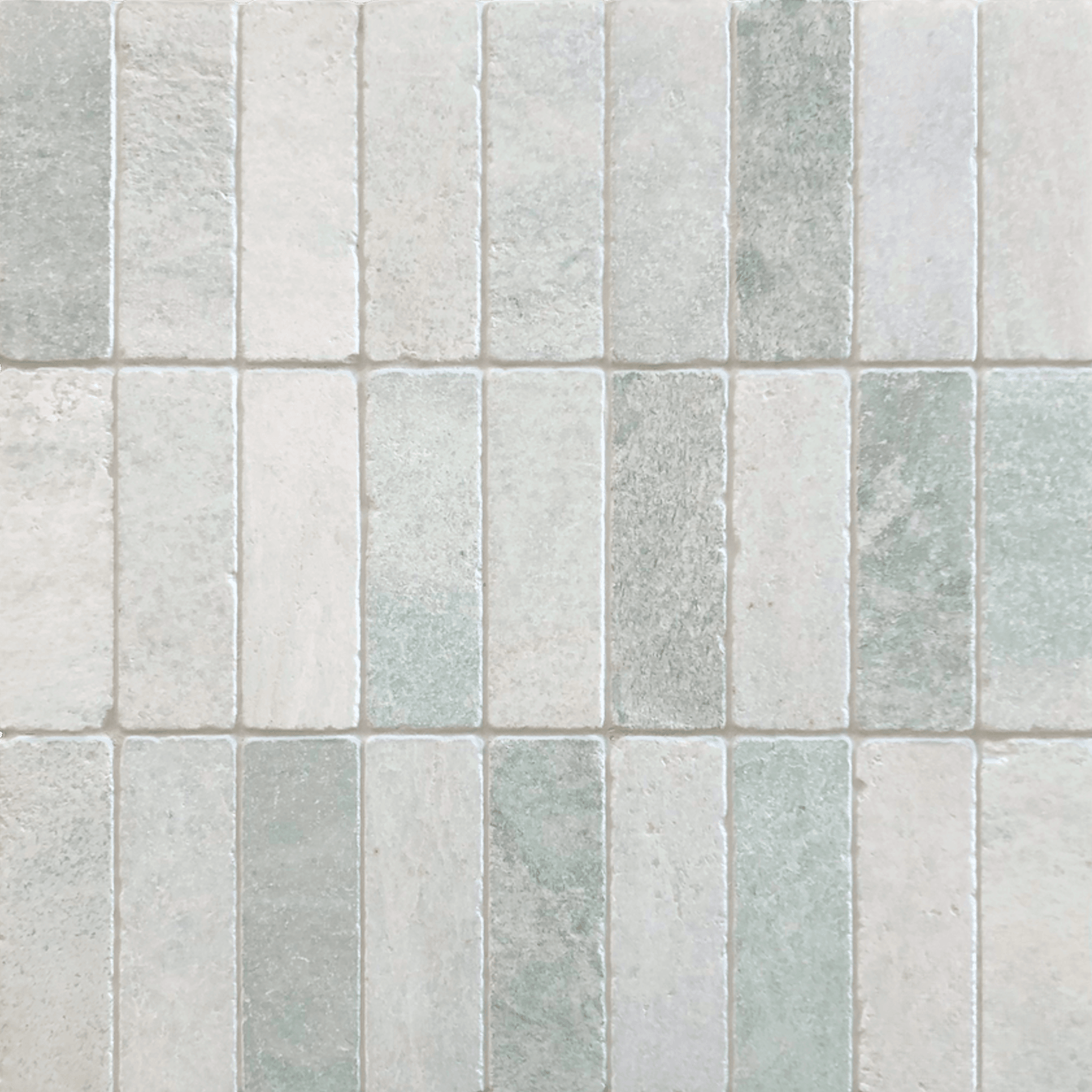 Ming Green Tumbled Tile 200x65mm gallery detail image