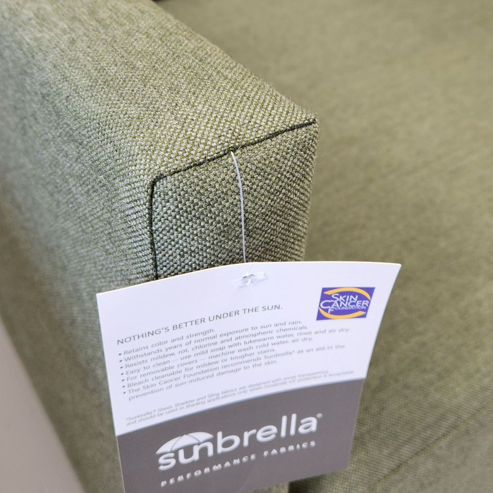 Milan 2-Seater Lounge Set - Green gallery detail image